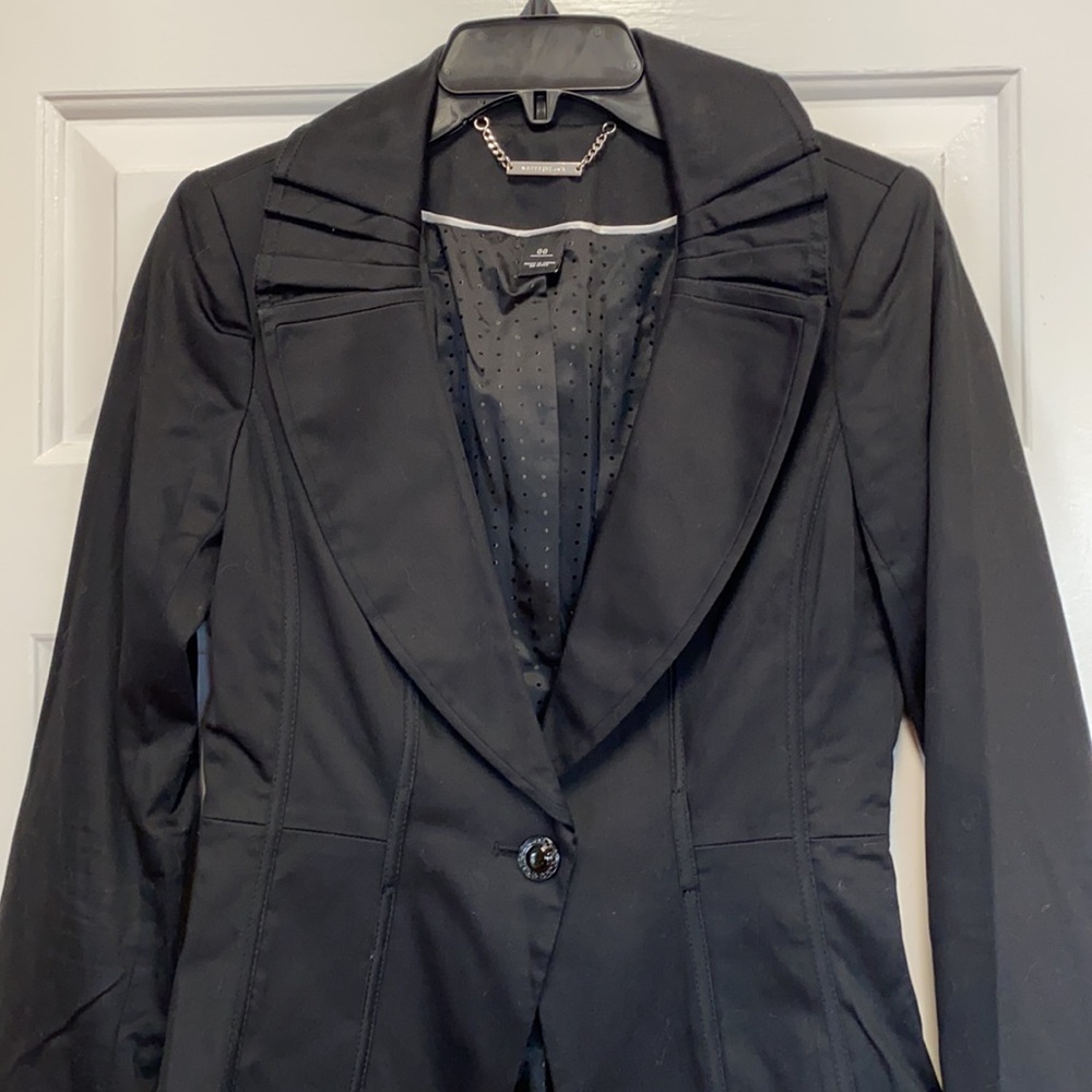 WHBM Black Jacket. NWOT - Picture 9 of 10